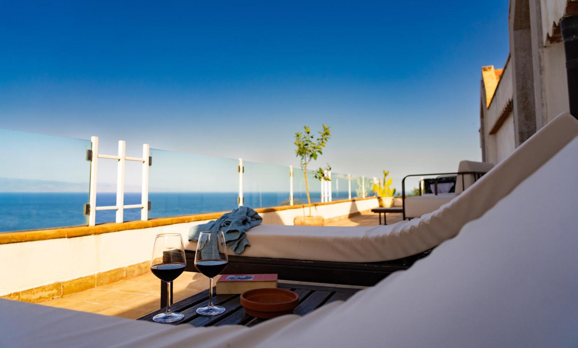 Luxury Taorum Villa With Spectacular Sea Views In Taormina Exterior photo