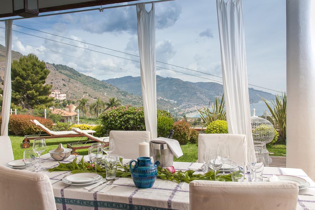 Luxury Taorum Villa With Spectacular Sea Views In Taormina Exterior photo