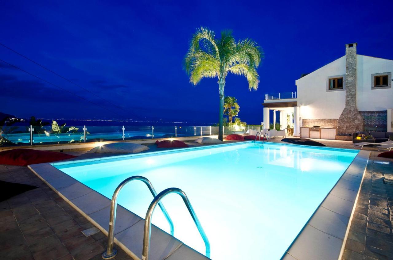 Luxury Taorum Villa With Spectacular Sea Views In Taormina Exterior photo