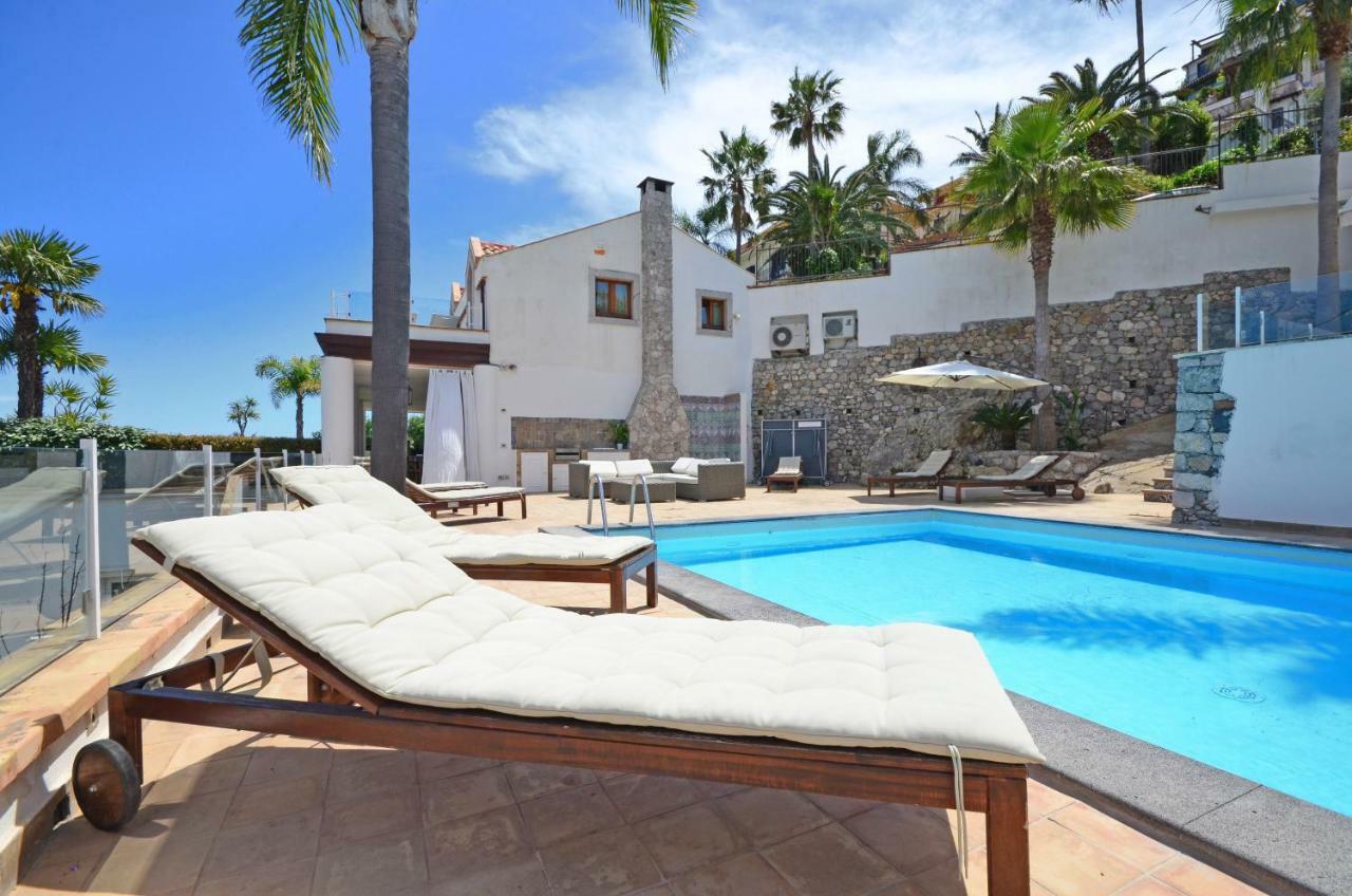Luxury Taorum Villa With Spectacular Sea Views In Taormina Exterior photo